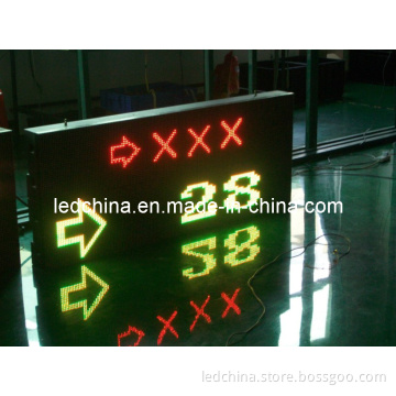 Outdoor Waterproof Dual-Color LED Moving Message Sign